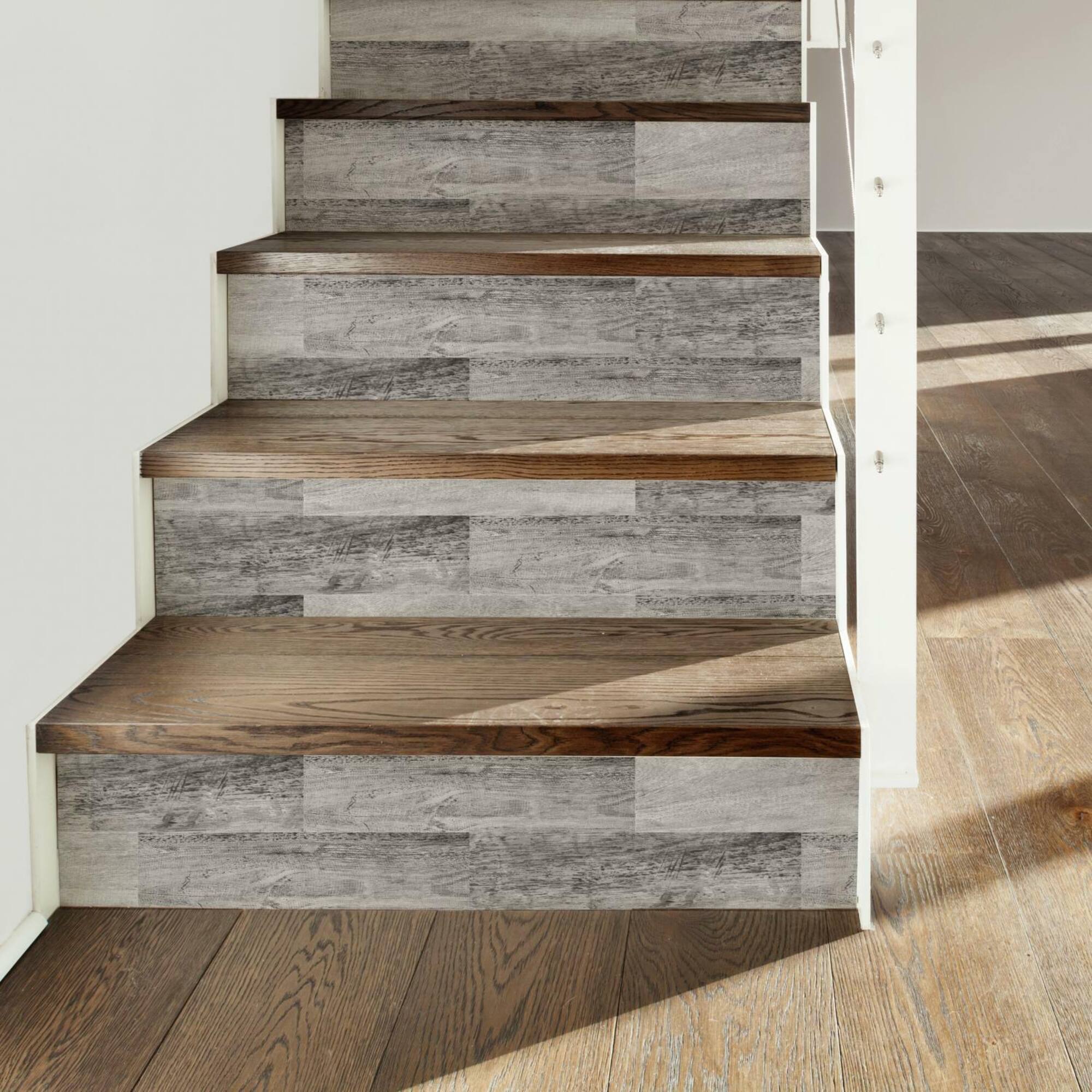 RoomMates Gray Barn Wood Plank Peel & Stick Decals